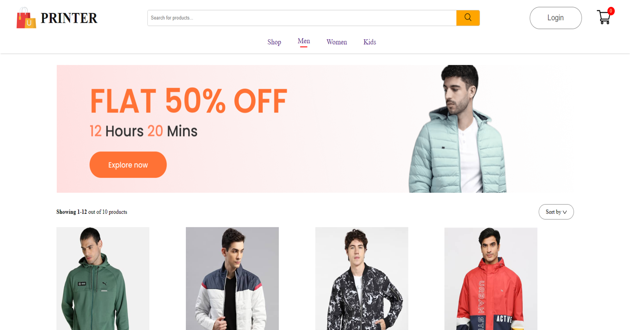 E-Commerce Website